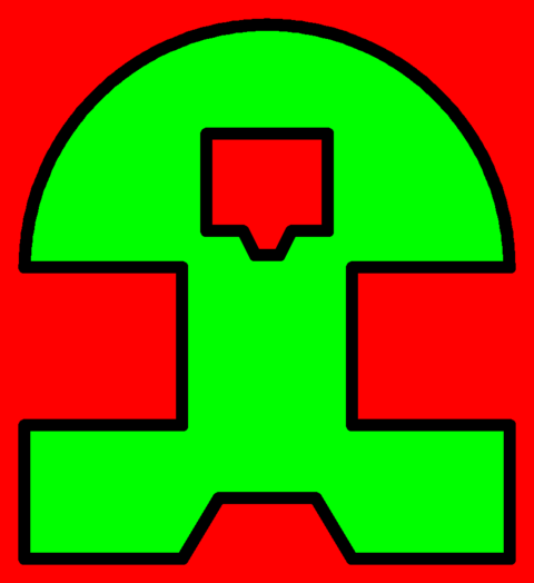 example red-green shape